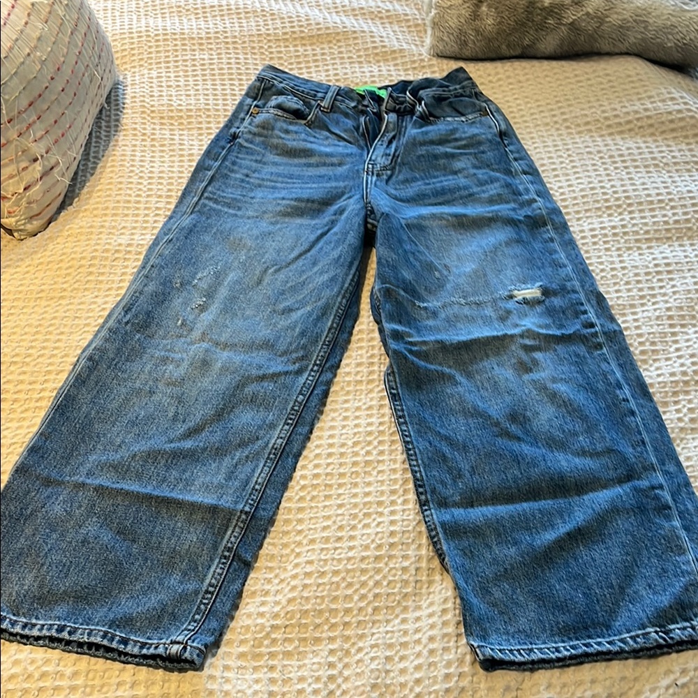 Women’s wide leg jeans